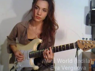 “Mini World” cover by Eva Vergilova (Indila)